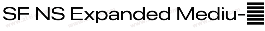 SF NS Expanded Mediu字体转换 SF NS Expanded Mediu字体转换